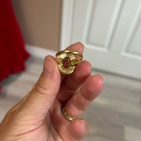 4/$100 cameo vintage 1980 Edwardian ring size 7 ❤️ - Picture 8 of 12